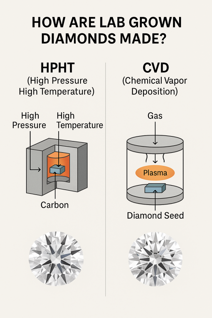 HPHT & CVD Method